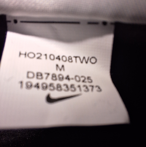 Nike Official MLS Paris St. Germain Men's Black and Gray Checkered Hoodie. NWT - Picture 11 of 13